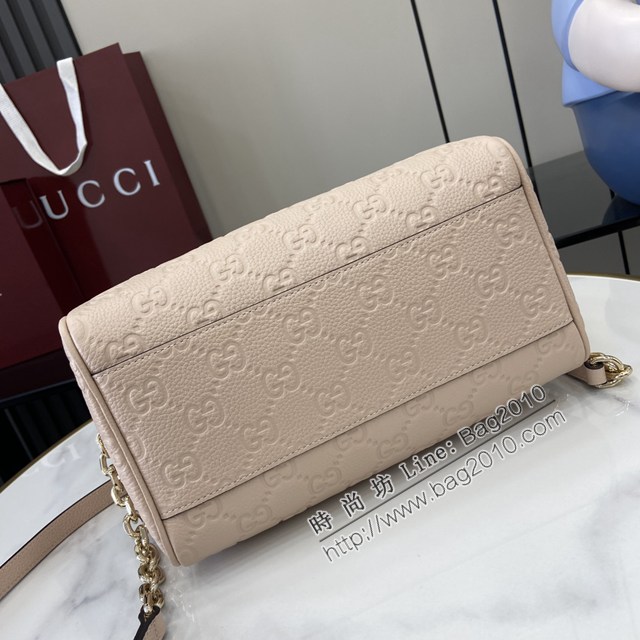 Gucci專櫃古馳最新款Emblem系列小號手提包肩背女包 jh2844型號：815255